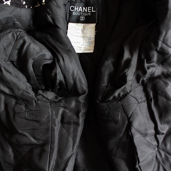 Rare Chanel Vintage 1983 Karl Black Jacket Suit - Picture 11 of 13